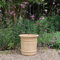 Palatina Werkstatt Terracotta Blumentopf Canna 33cm - 100% Handgefertigter Terracotta Pflanzkübel für den Garten & Innenbereich – Robust & Stilvoll zu jeder Jahreszeit