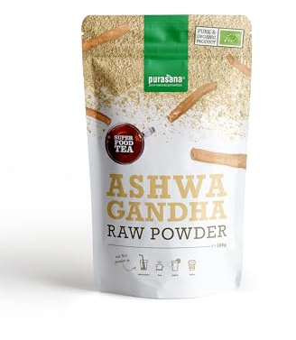 Purasana Super Food Tea Poudre d'Ashwagandha Bio 100 g