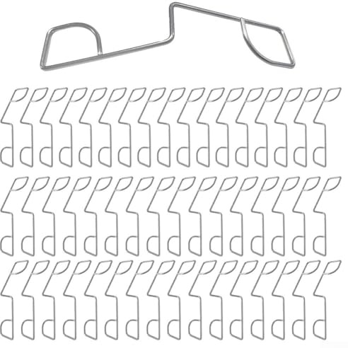 Fence Panel Clamps, Stainless Steel Fence Wedges, 25PCS Or 50PCS Prevent Movement Eliminate Vibration Fence Suitable For Vibration(50pcs)