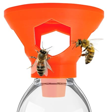 Trappole Per Vespe Per Esterno | Acchiappa Calabroni Riutilizzabile | Resistente All'Acqua Per Giardino Piazzale Cortile Orto Frutteto