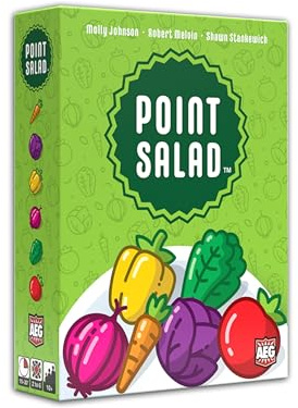AEG Alderac Entertainment Group, Point Salad, Board Game, Ages 14+, 2 to 6 Players, 15 to 30 Minutes Playing Time