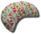 savasanas - Coussin Yoga éventail, zafu, Coussin Meditation, Coussin Demi Lune, zafu Meditation, zafu Demi Lune, Coton et cosses de Sarrasin, Fait à la Main à Barcelone