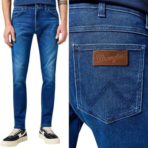 Wrangler Herren Bryson Jeans, Blue Jam, 31W / 32L