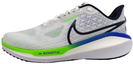 Nike Herren Vomero 17 Laufschuhe, White/Thunder Blue-Platinum Tint, 43 EU
