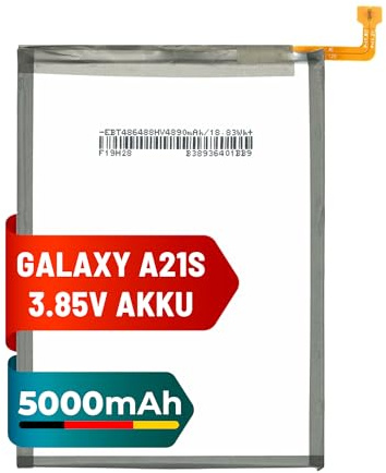 Mpsmobile® Akku für Samsung Galaxy A21s / A13 / A02 / A12 / A12 Nacho / M12 | 5000mAh | Ersatzakku EB-BA217ABY