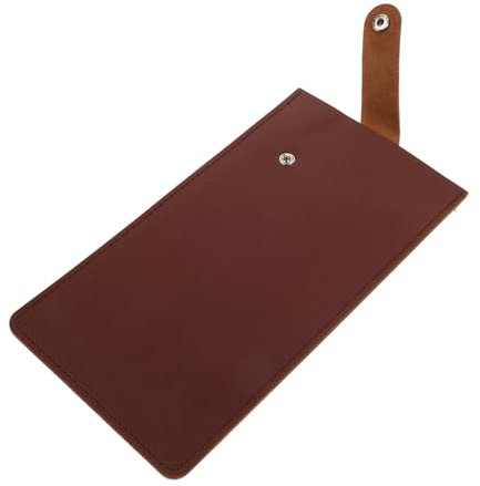 iplusmile Cubierta protectora de cuchillo de cocina cubierta de cuchillo de cocina vaina de cuchillo cocinero funda para cuchillo de chef vainas cuero Brown
