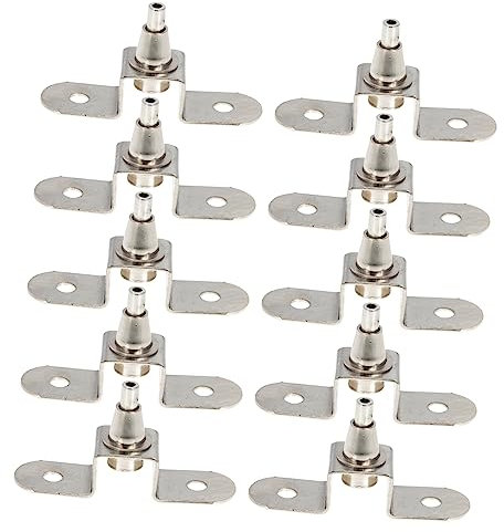 HOMSFOU 10 Pcs Steel Wire Painting Picture Hangers Zinc Alloy Wire Hook Hanger for Board and Oil Painting Display Holder Professional Picture Fixing for Home and Gallery