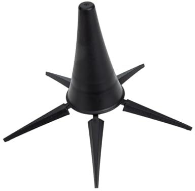 Milisten Supporto Portatile per Clarinetto Base Pieghevole a Cinque Gambe in Abs e Ferro, Antiscivolo e Facile da Trasportare, per Strumenti Musicali