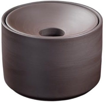 cendrier sur pied Cendrier en argile violette unie for la maison, le salon, bureau ou table basse
