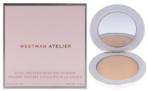 Vital Pressed Skincare Powder - Creme by Westman Atelier for Women - 0.17 oz Powder