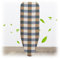 Copriasse da Stiro,90x30cm 100x34cm 120x38cm Foderina da Stiro Cotone Copri ASSE da Stiro Casa Fodera da Stiro Imbottita per Ferri da Stiro A Vapore(Blu,100x34cm)