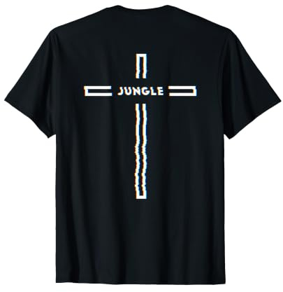 Impression Dos : Jungle Drum and Bass Music Tenue Junglist T-Shirt