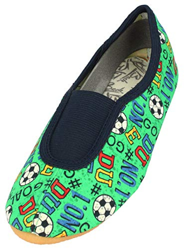Beck Mixte enfant Goal Chaussures de Gymnastique, Vert, 30 EU