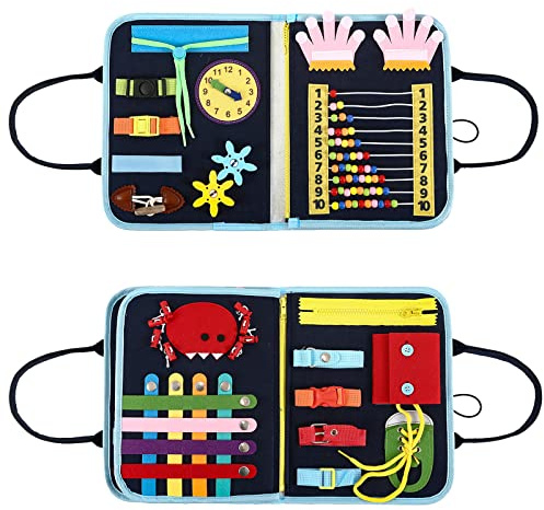 Couverture sensorielle pour personnes âgées, produits de démence Alzheimer, tapis d'activités autistes, soulagement de l'anxiété améliore la stimulation mentale
