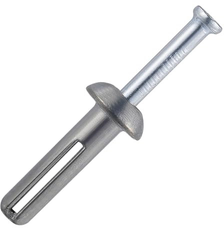 Wensilon 1/4x3/4Hammer Drive Nail in Anchor (100 per Box) Cement hammering Anchors