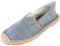 Kentti Femme Solides Recouvertes Mode Classique Espadrilles Bleu 37 EU