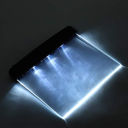 LED Book Light, Portable Flat Book Light LED Reading Light, Book Lamp Reading Night Light LED Eyes Protect the Book Reading Lamp, Lightwedge Book Light for Bed,Tablet
