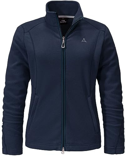 Schöffel Damen Fleece Jacket Leona3, navy blazer, 36