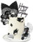 Tortendeko Kugeln, Kugel Cake Topper, Tortendeko Geburtstag Ball, Kuchen Deko Kugeln für Geburtstag, DIY Geburtstag Kuchen Deko, für Geburtstag, Hochzeit, Valentinstag, Babyparty (Silber Schwarz)
