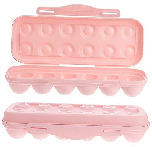 OKUMEYR Lot De 2 Supports De Rangement Pour Réfrigérateur 12 Compartiments En Polypropylène