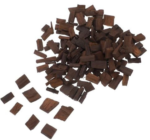 Garneck 1pack Oak Chips Heavy Chips for Aging Wine and Whiskey Flavor and for Home Brewing and Wine Making for Enthusiasts