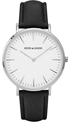 JOESON LEADERS Damen Uhr Analog Quarz mit Leder Armband