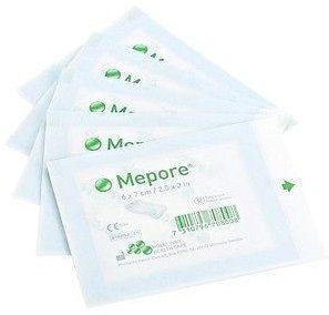 Mepore Sterile Absorbent Dressings 6cm x 7cm x10 Wounds Cuts Grazes 670800