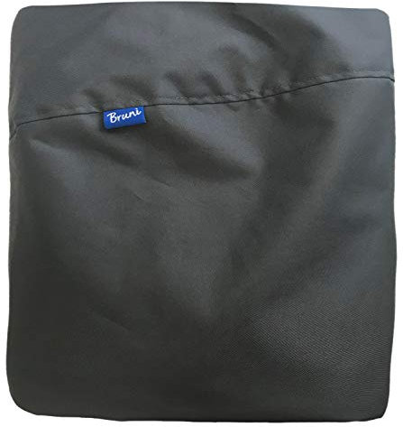 Bruni Classico Sitzsack-Bezug ohne Füllung - Wechselhülle (M, grau)