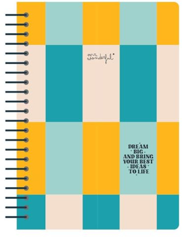 Mr. Wonderful - A4 anteckningsbok - Dream big and bring your best ideas to life