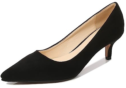 Scarpe Donna con Tacco Primavera Comode Ballerine Estivi Decollete Slip on Leggero Scarpe Mary Jane Offerta Scarpe Sposa Casual Mocassino Slingback Eleganti Pumps a Punta Kitten Heels