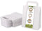 BIOZOYG 25x Papiertragetaschen 18 x 8 x 22 cm - weiße Papiertüten mit Henkel Einkaufstüten - Papiertaschen Geschenktüten Tragetaschen Kraftpapier