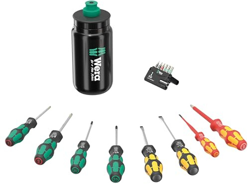 Wera 05100028001 9540 Kraftform XL Bottle Set, 17-teilig