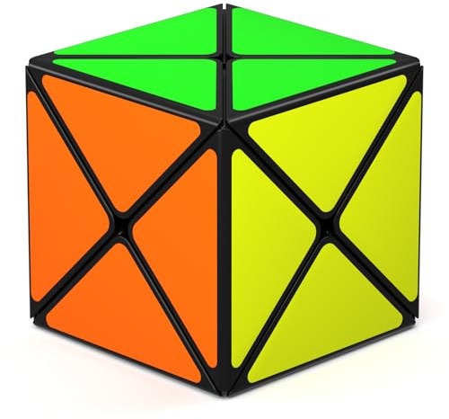 Vdealen Irrégularités Speed Cube Magique Cube de Vitesse, Lisse Magic Cube pour et Utilisateurs Avancés, Festivals Cadeau pour Enfants Les Adolescents Adultes