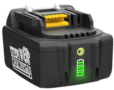 XNJTG 18V 5,5Ah Batterie de Rechange pour Makita 18V Batteries BL1860 BL1860B BL1850B BL1850 BL1830 BL1840 BL1815B
