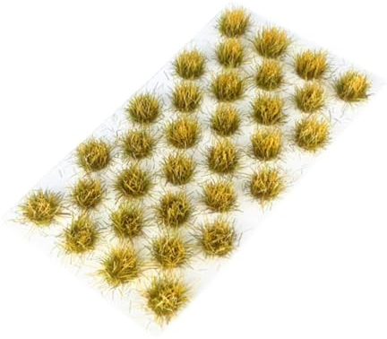 WeddHuis 32PCS Touffes d'herbe statique, Modèle de Plantes, Modèle de Scène Statique, Herbe de modélisme, Décoration, Paysage de train de bricolage, Gazon artificiel