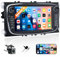 Zomolither Android 13 1G+32G Car Radio for Ford Focus Mondeo Galaxy Kuga C-MAX S-MAX, 7 inch Touch Screen Stereo with Mirror Link Auto/Wi-Fi/Bluetooth/1080P+AHD Backup Camera+MIC