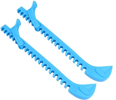 JOINPAYA Protezioni per Pattini da Hockey e Pattinaggio Artistico in Materiale Resistente, Copertura Protettiva per Coltelli di Skate Blu Chiaro, Paio per Protezione Lame Durante Camminata