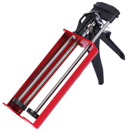 Koolenry Two-Component Glue Dispenser Caulking Glue Dispenser Glass Glue for Epoxy Acrylic Polyurethane Manual Glue Dispenser