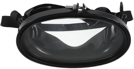 VICASKY Maschera da Sub in Pvc Lente Singola Antiappannamento, Occhialini da Snorkeling e Pesca per Adulti Unisex, Protezione UV e Cinturino Regolabile per Sport Acquatici e Piscina