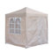 Pop Up Canopy 2x2m Gazebo Marquee Garden Awning Party Tent Canopy 4 polyester sidewalls (Beige)
