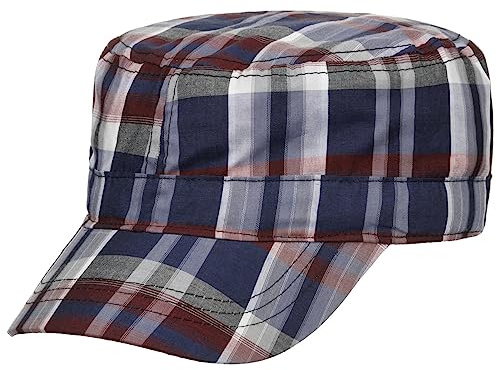 LIPODO Classic Cotton Check Armekeps Camper Unisex Var Sommar