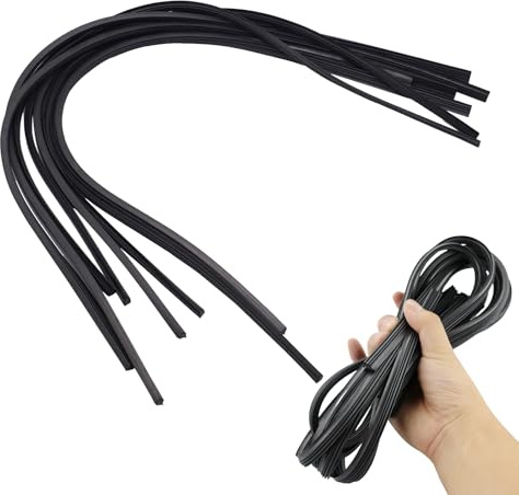 8 pezzi 28'' 700 mm di gomme universali per tergicristalli, gomma per tergicristalli, gomma di ricambio, gomma sostitutiva, evitare danni al vetro, rendere più silenziosi i tergicristalli