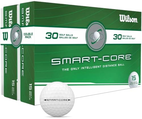 Wilson Smartcore Balls 30 Balls (2 Packs of 15 Balls)