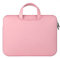 13 13.3 Inch Water-resistant Canvas Fabric Laptop Sleeve With Handle & Zipper Pocket/Notebook Computer Case/Ultrabook Tablet Briefcase Carrying Bag/Pouch Skin Cover For Samsung/Sony/Toshiba etc