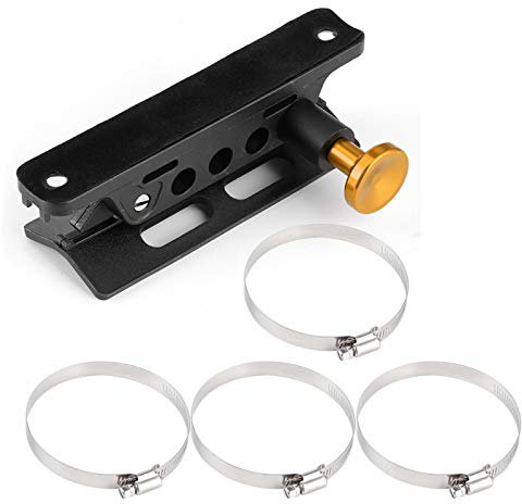 Supporto per estintore per veicolo Supporto universale regolabile per roll bar Portabottiglie per estintore Supporto per estintore a sgancio rapido(D'oro)