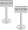 UFURMATE Glasklemmen, 2 Stück, Aluminiumlegierung, Glasplattenklemmen, U-Klemme, Halterung, verstellbarer Glasclip mit 100 mm Stützstange