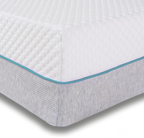 -The Premium Collection - King Mattress 5ft, 10 Inch Memory Foam 7 Zone Orthopedic 5ft King Size Mattress Pocket Sprungs Wave Memory Foam Hybrid Mattress, Medium Firm Mattress 152x200x25 cm