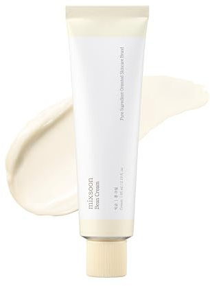 mixsoon Bean Cream – Nährende Feuchtigkeitspflege mit fermentierter Sojabohne für glatte Haut & Porenpflege, langanhaltende Hydratation für einen strahlenden, ausgeglichenen Glow, 65 ml