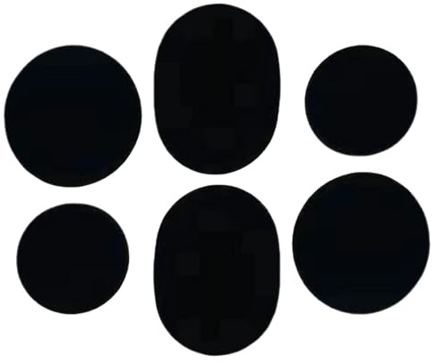 Toppe Per Buchi Nelle Dita Dei Piedi - Toppe Per Riparazione Scarpe | Riparazione Punta Stivali | Riparazione Prevenzione Buchi In Punta/tallone | Toppe In Pelle Per Scarpe | Adesivo Nero Per Tomaia C