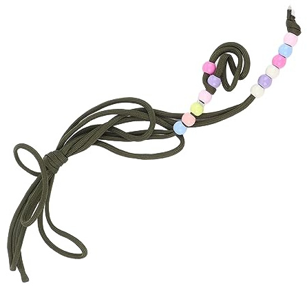 Yctze Harnais de Laisse pour Reptiles Laisse de Traction pour Reptiles Conception de Perles Sûres Corde de Traction pour Petits Animaux Lézard Guinée Fournitures pour Animaux de Compagnie/Petits